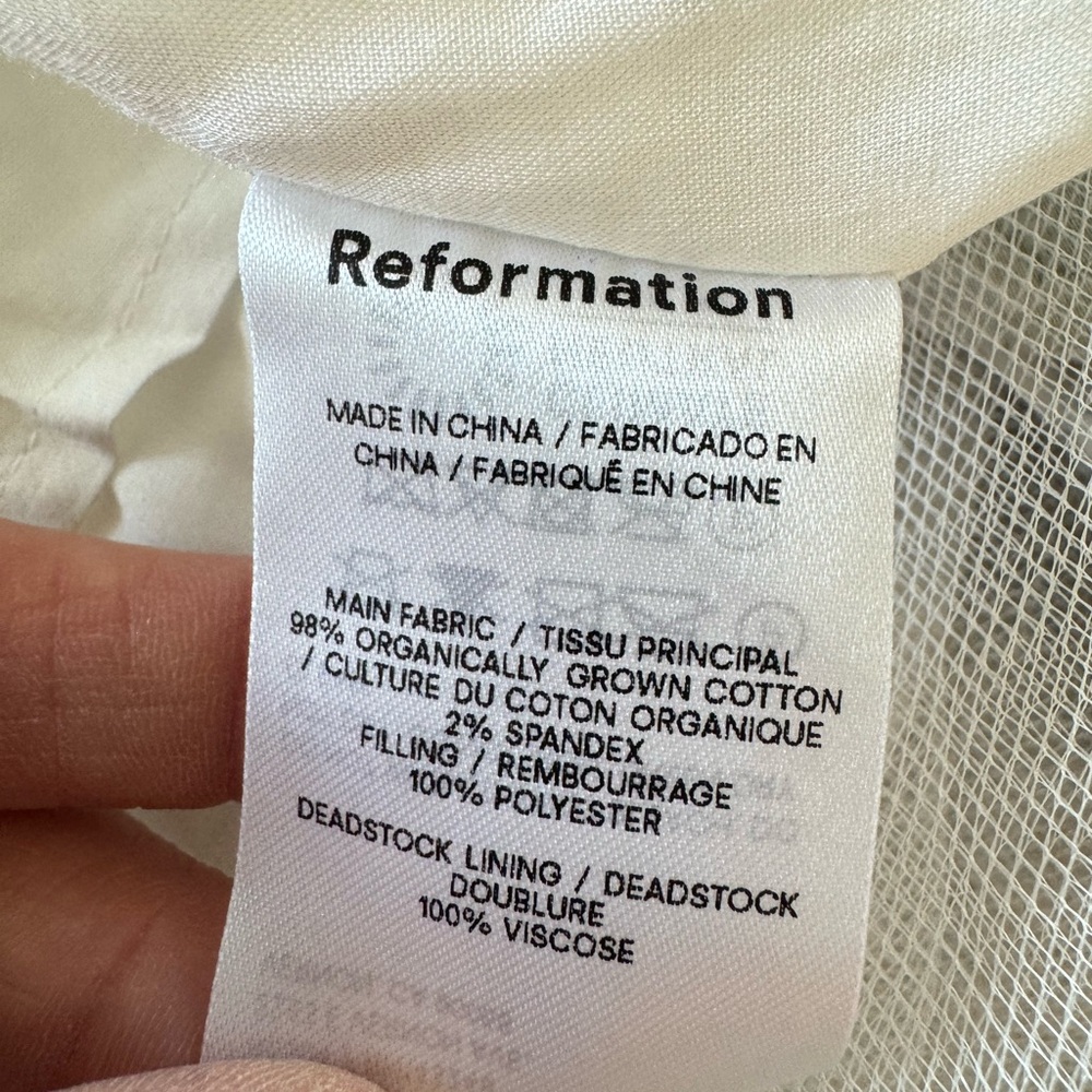 Reformation Kastoria Dress in the Lucca floral print - Picture 16 of 16